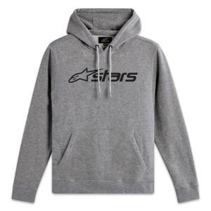 Felpa con cappuccio Alpinestars Blaze 3 grigio-nera