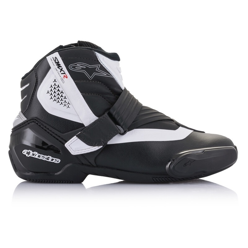 Stivali moto Alpinestars SMX-1 R nero-bianco