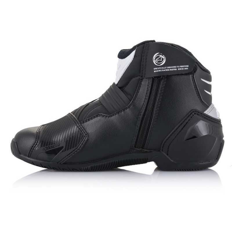 Stivali moto Alpinestars SMX-1 R nero-bianco