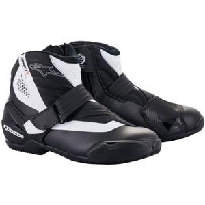 Stivali moto Alpinestars SMX-1 R nero-bianco