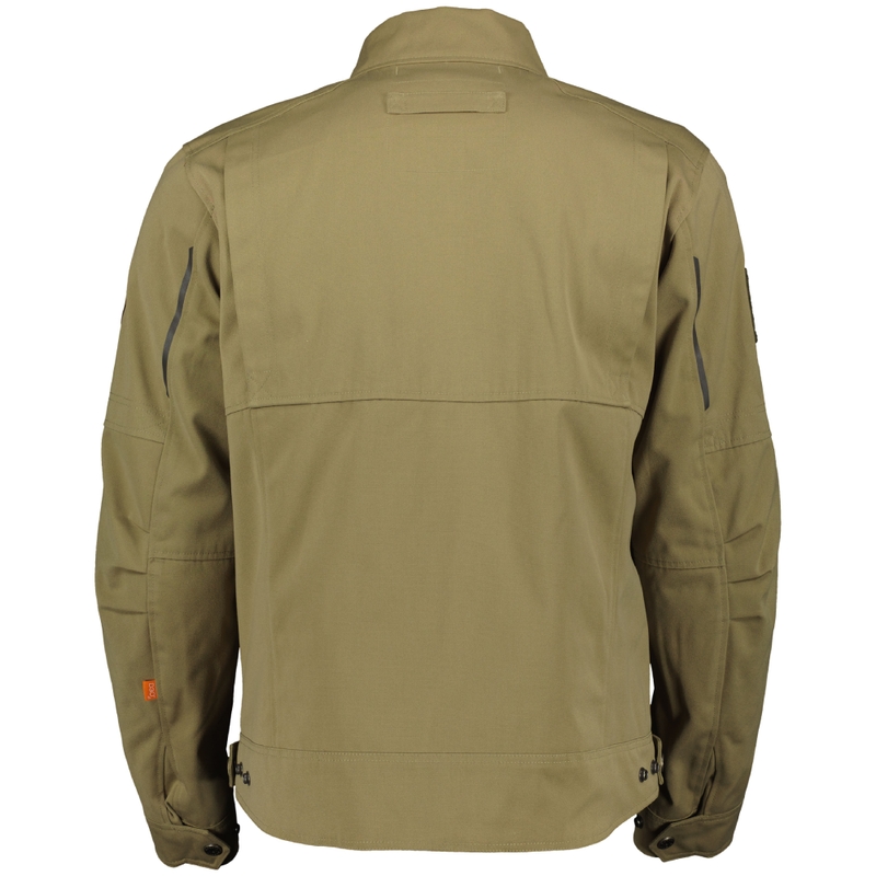 Giacca moto SCOTT JACKET VINTAGE COVERT verde