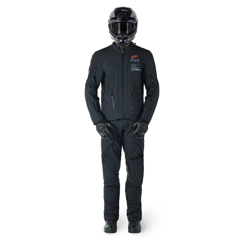 Giacca Moto Alpinestars AMT-8 Stretch Drystar XF Nera