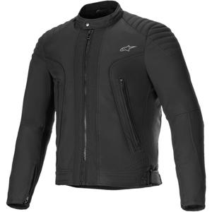 Giacca Moto Alpinestars Clayton Water Resistente Nero-Nero