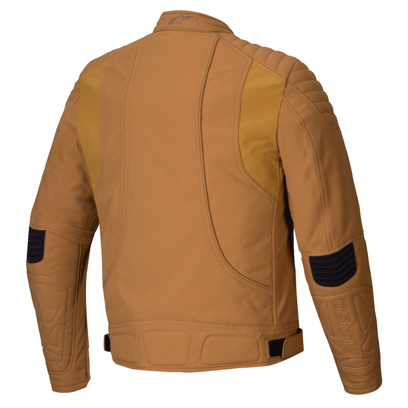 Giacca Moto Alpinestars Clayton Water Resistente marrone chiaro