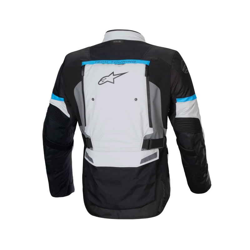 Giacca moto Alpinestars Bogota PRO Drystar grigio-nero-blu