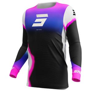 Maglia motocross Shot Aerolite Astral blu-rosa