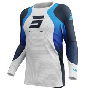 Maglia motocross Shot Aerolite Ultra blu