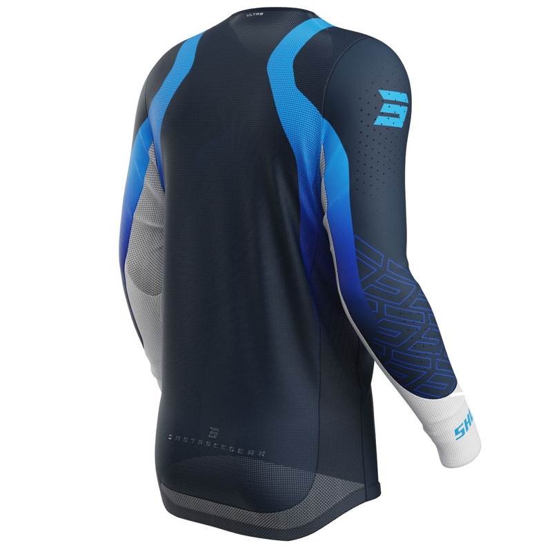 Maglia motocross Shot Aerolite Ultra blu