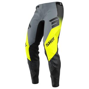 Pantaloni motocross Shot Aerolite Ultra giallo fluo