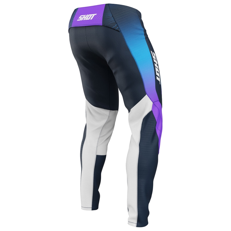 Pantaloni motocross Shot Contact Apex blu