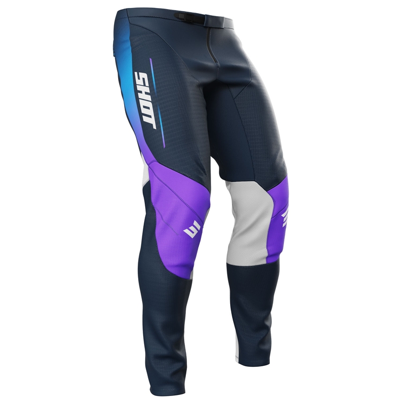 Pantaloni motocross Shot Contact Apex blu