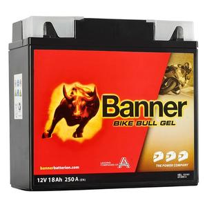 Batteria gel moto Banner Bike Bull GEL 521 01/BG12-19 - G12-19 12V, 18Ah, 250A