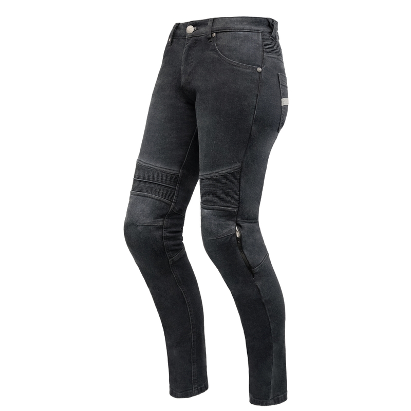 Jeans cropped Street Racer Spike II da donna neri