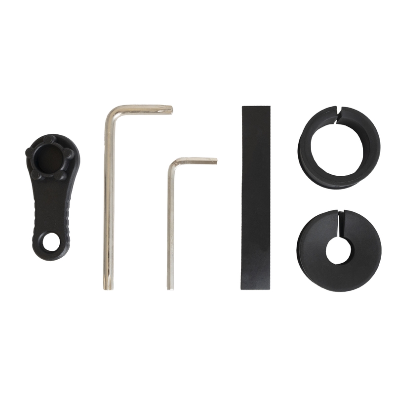 Supporto antivibrazione per moto con blocco MotoZem Grip PRO nero