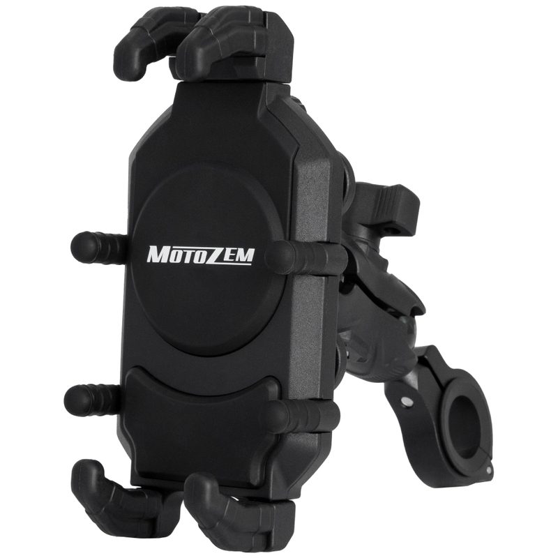 Supporto per cellulare antivibrazione MotoZem Claw, colore nero