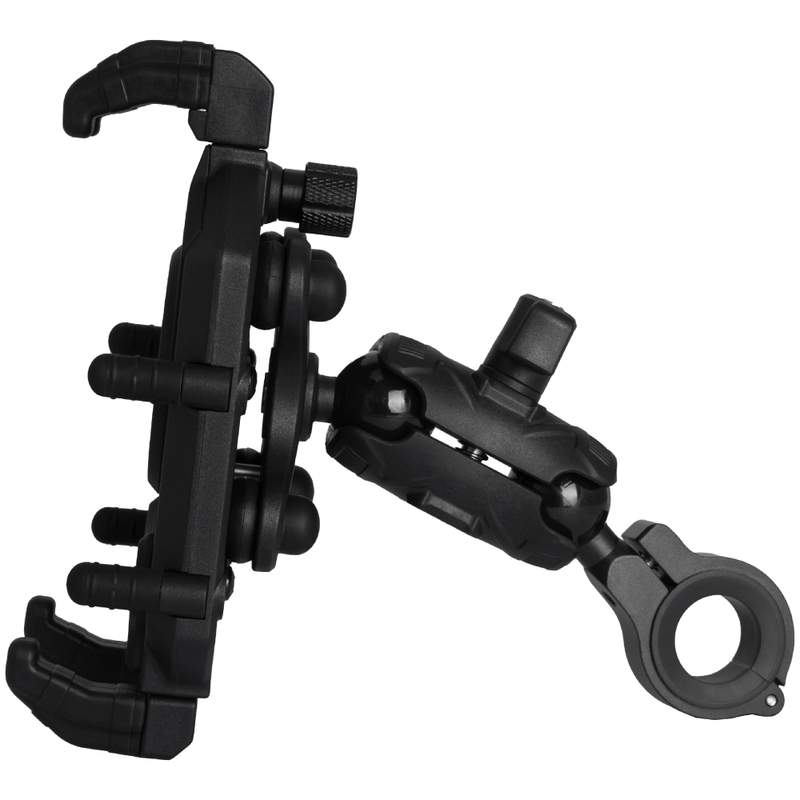 Supporto per cellulare antivibrazione MotoZem Claw, colore nero