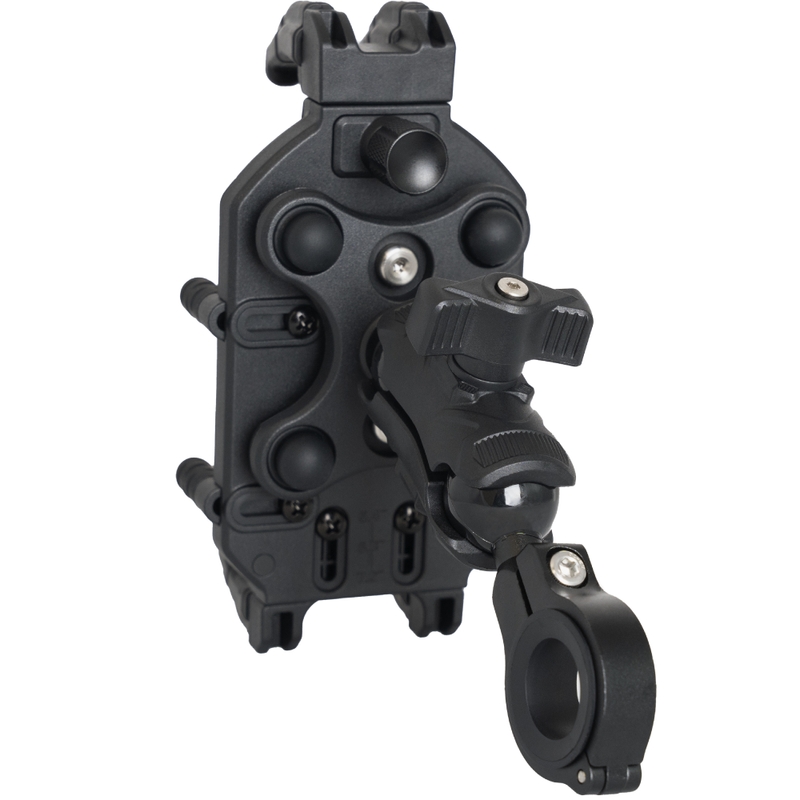 Supporto per cellulare antivibrazione MotoZem Claw, colore nero