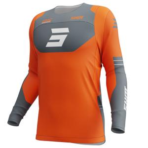 Maglia motocross Shot Contact Shield arancione