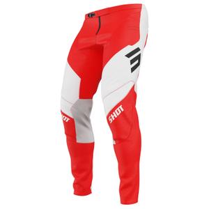 Pantaloni motocross Shot Contact Shield rossi
