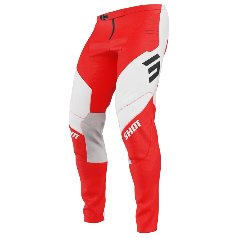 Pantaloni motocross Shot Contact Shield rossi