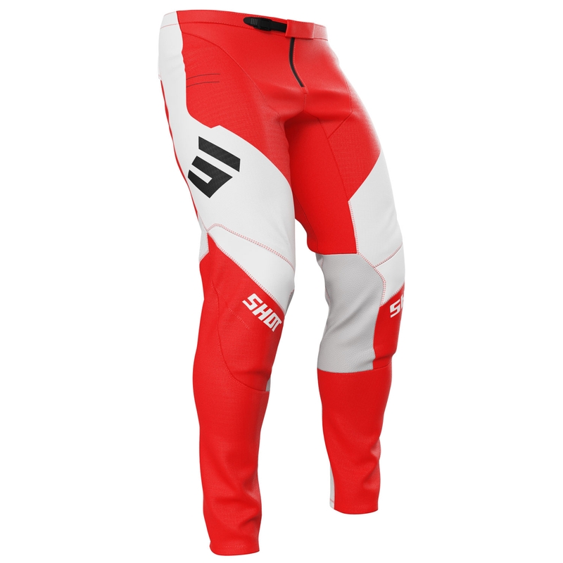 Pantaloni motocross Shot Contact Shield rossi