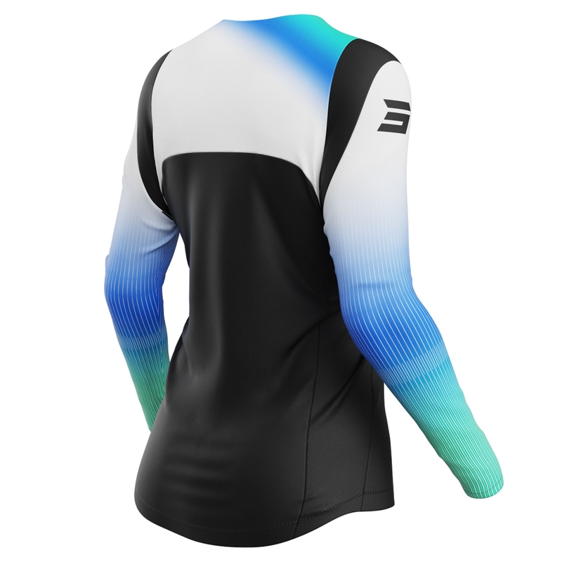 Maglia motocross da donna Shot Contact Hera blu