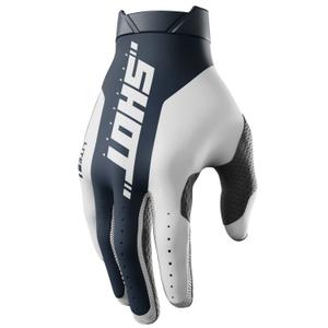 Guanti motocross Shot Lite Pro blu
