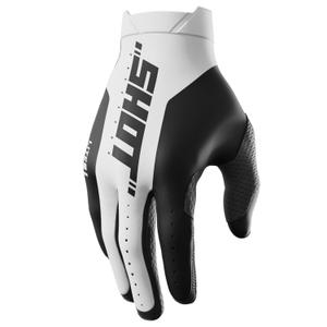 Guanti motocross Shot Lite Pro bianchi