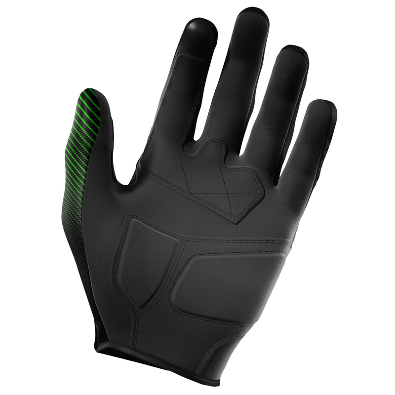 Guanti motocross Shot Drift Rim verdi
