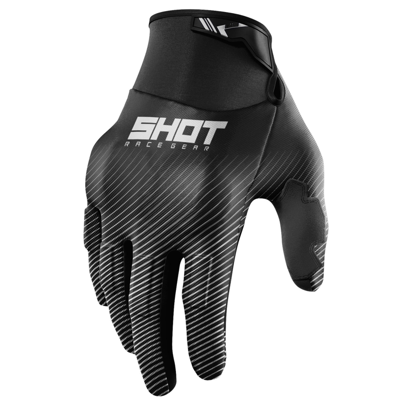 Guanti motocross Shot Drift Rim bianchi