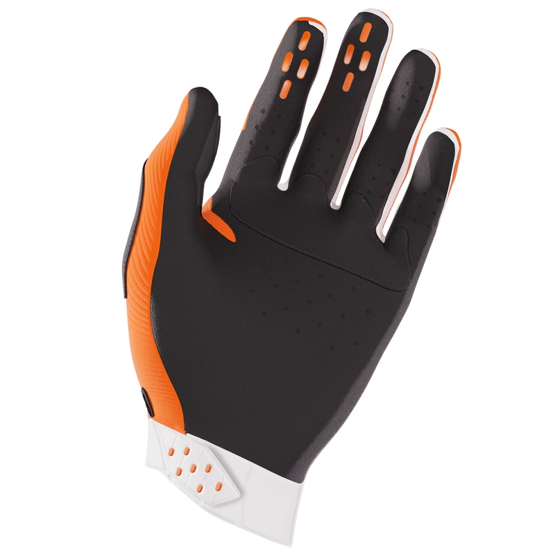 Guanti motocross per bambini Shot Race arancione
