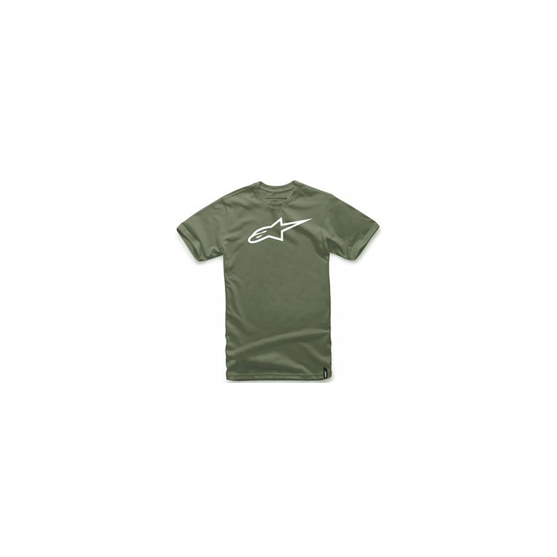 Maglietta Alpinestars Ageless verde-bianca
