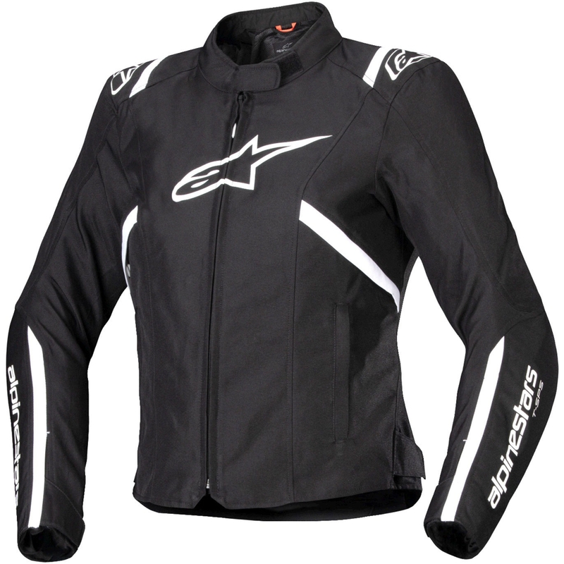 Giacca moto da donna Alpinestars Stella T-SPS 2 Impermeabile nero-bianco