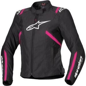 Giacca moto da donna Alpinestars Stella T-SPS 2 Impermeabile nero-bianco-rosa