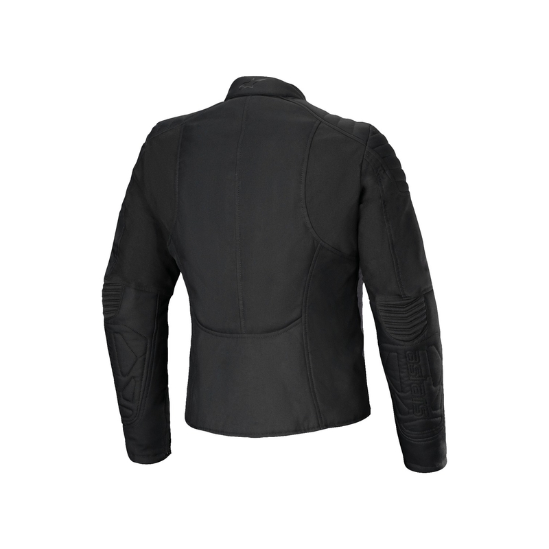 Giacca Moto da Donna Alpinestars Stella Isla Water Resistente Nero-Nero