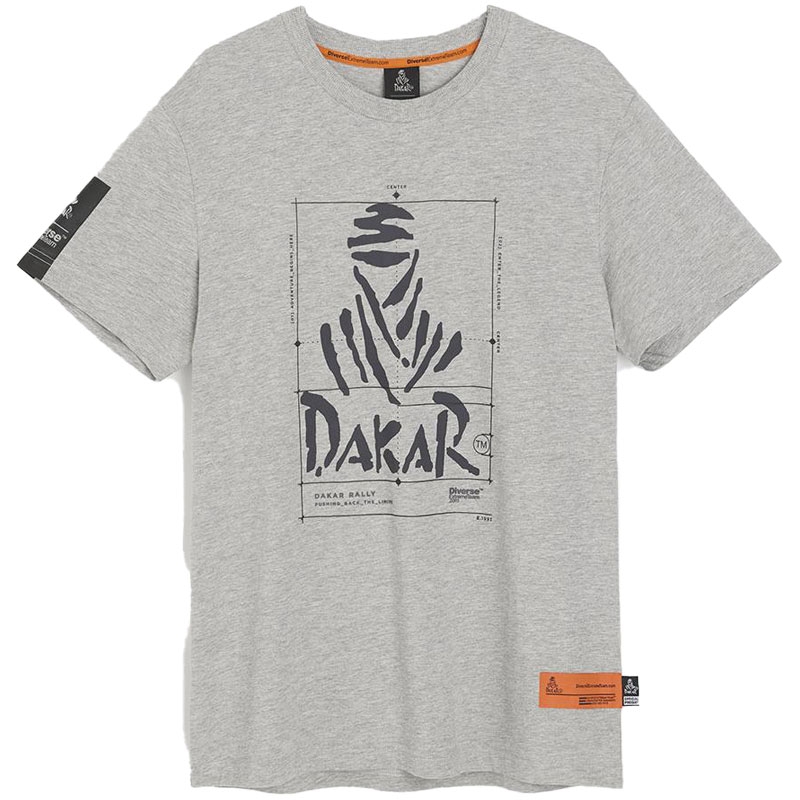 T-shirt DAKAR DES 0524 grigia