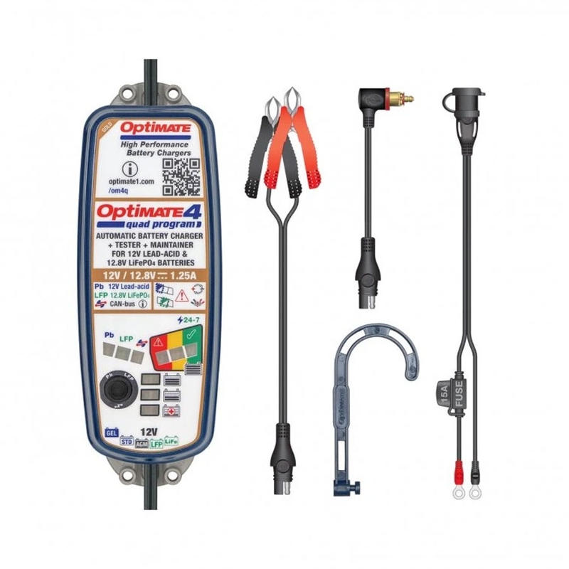 Caricabatterie OPTIMATE 4 QUAD TM630-PR