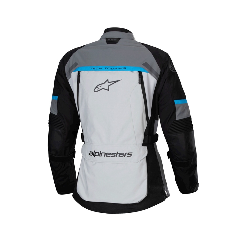 Giacca moto da donna Alpinestars Stella Bogota PRO Drystar grigio-nero-blu