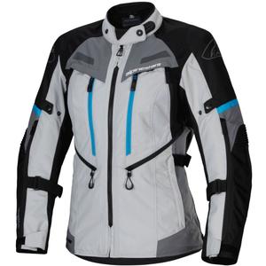 Giacca moto da donna Alpinestars Stella Bogota PRO Drystar grigio-nero-blu