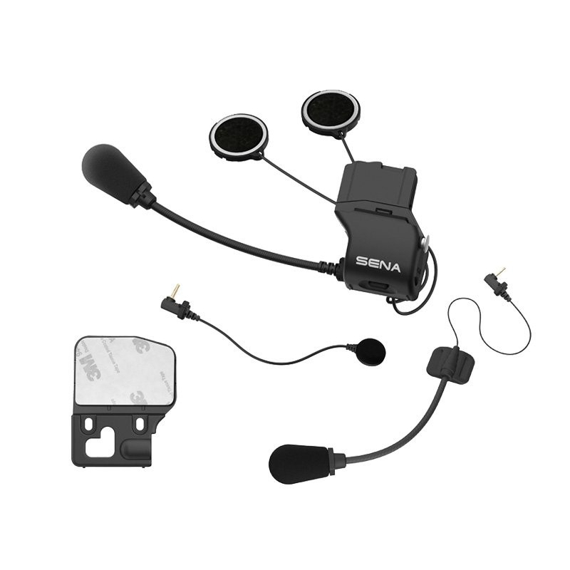 Supporto per casco con accessori per l'interfono Bluetooth SENA 20S