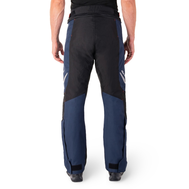 Pantaloni moto impermeabili Alpinestars ST-1 blu-nero-rosso