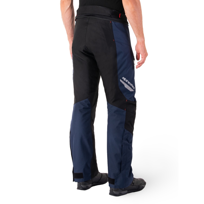Pantaloni moto impermeabili Alpinestars ST-1 blu-nero-rosso
