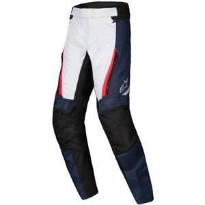 Pantaloni moto impermeabili Alpinestars ST-1 blu-nero-rosso