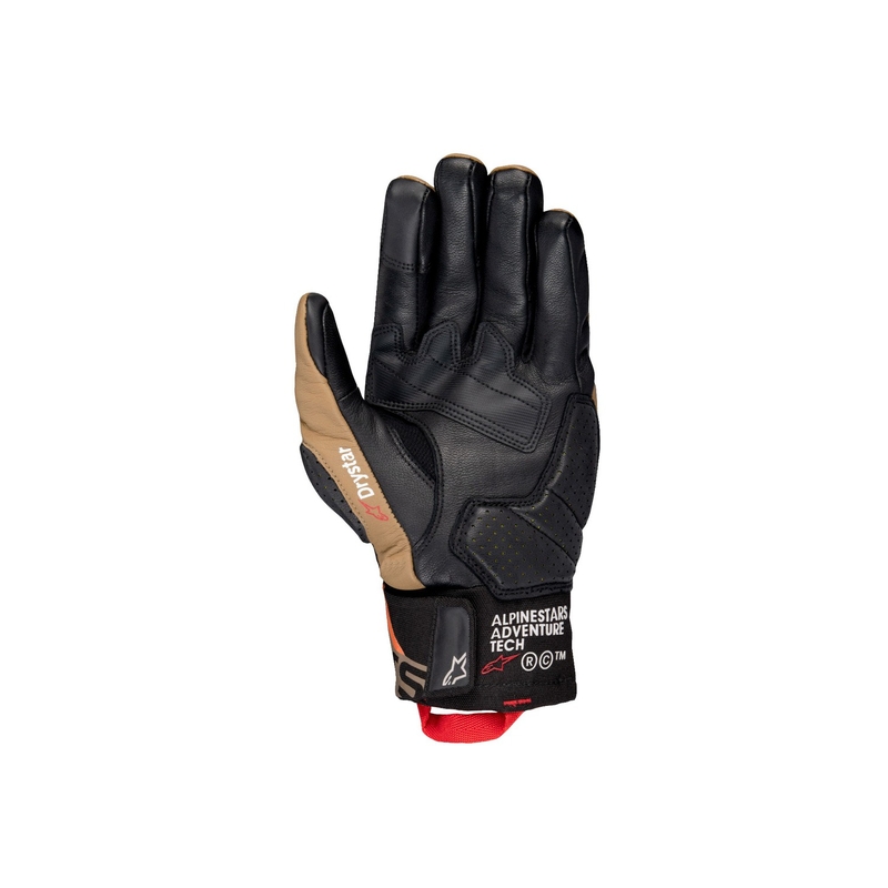 Guanti moto Alpinestars Belize 3 Drystar nero-marrone