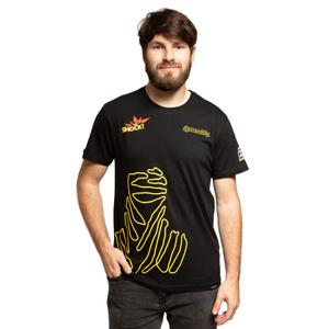 T-shirt Meatfly Big Shock Dakar nera