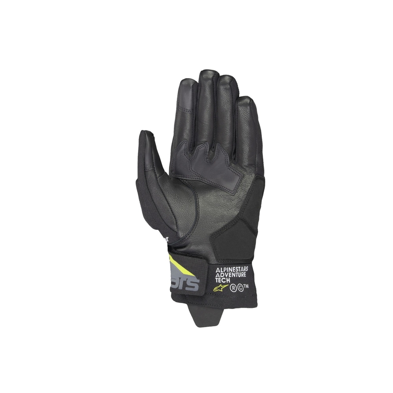 Guanti moto Alpinestars Corozal 3 Drystar nero-grigio-giallo fluo
