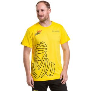 T-shirt Meatfly Big Shock Dakar gialla