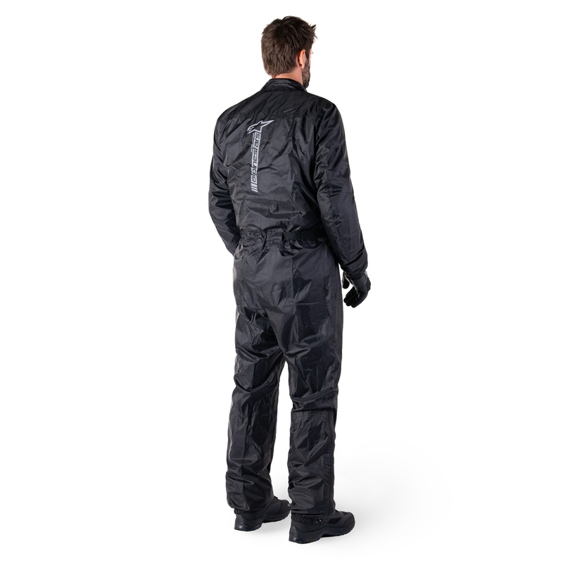 Tuta impermeabile Alpinestars Hurricane Rain 2 nera