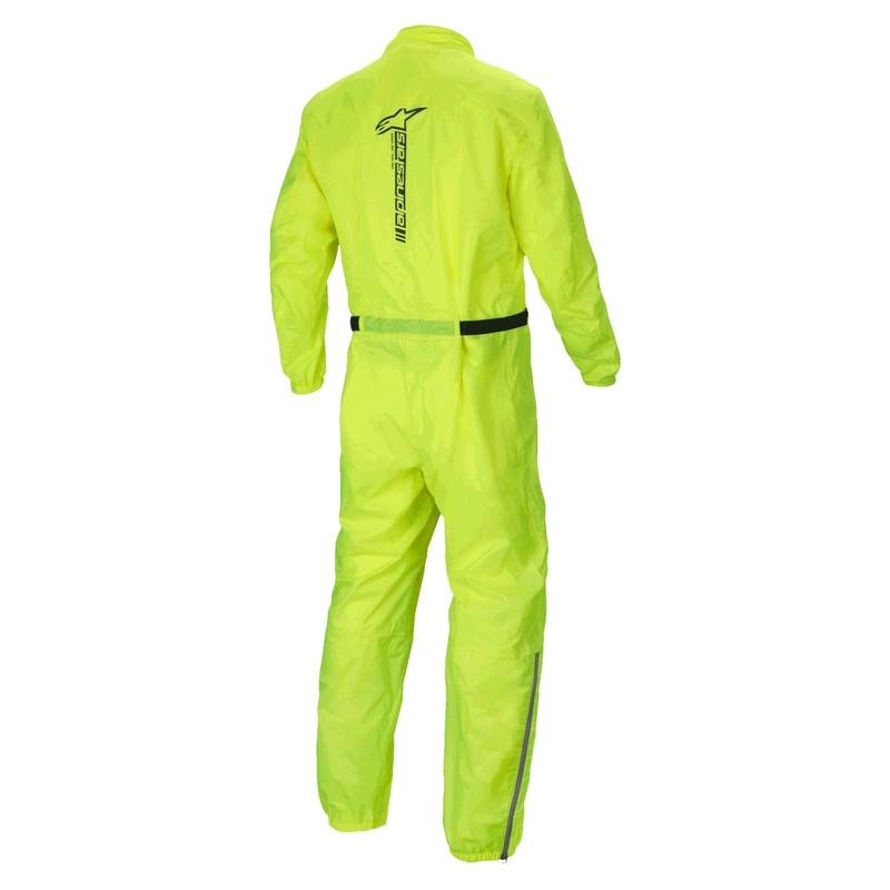 Tuta impermeabile Alpinestars Hurricane Rain 2 giallo fluo