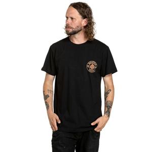 T-shirt Meatfly Born To Ride nera